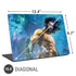 DC Comics Aquaman Movie Arthur Curry Poster Universal Laptop 16.6in (13.4 x 9.7in) Skin